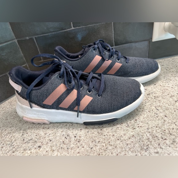 adidas Other - Girls Adidas Cloud Foam Shoes Size 4.5